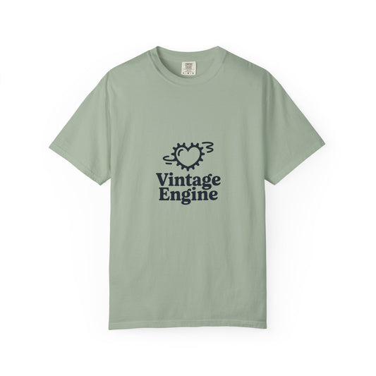 Vintage Engine Heart Logo T-Shirt