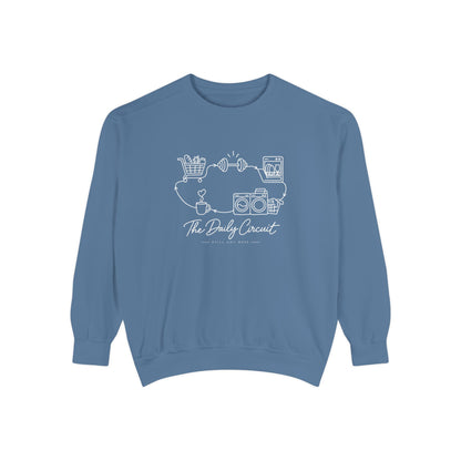 Lifestyle Wellness Pullover | The Daily Circuit Graphic Sweatshirt | Daily Habit Top