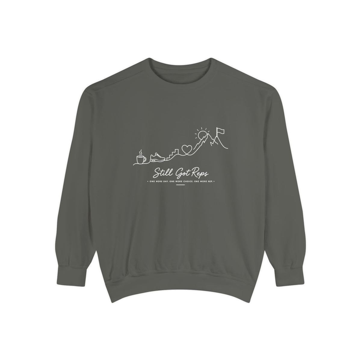 Athletic Longevity Pullover | Still Got Reps Graphic Sweatshirt | Active Aging Top