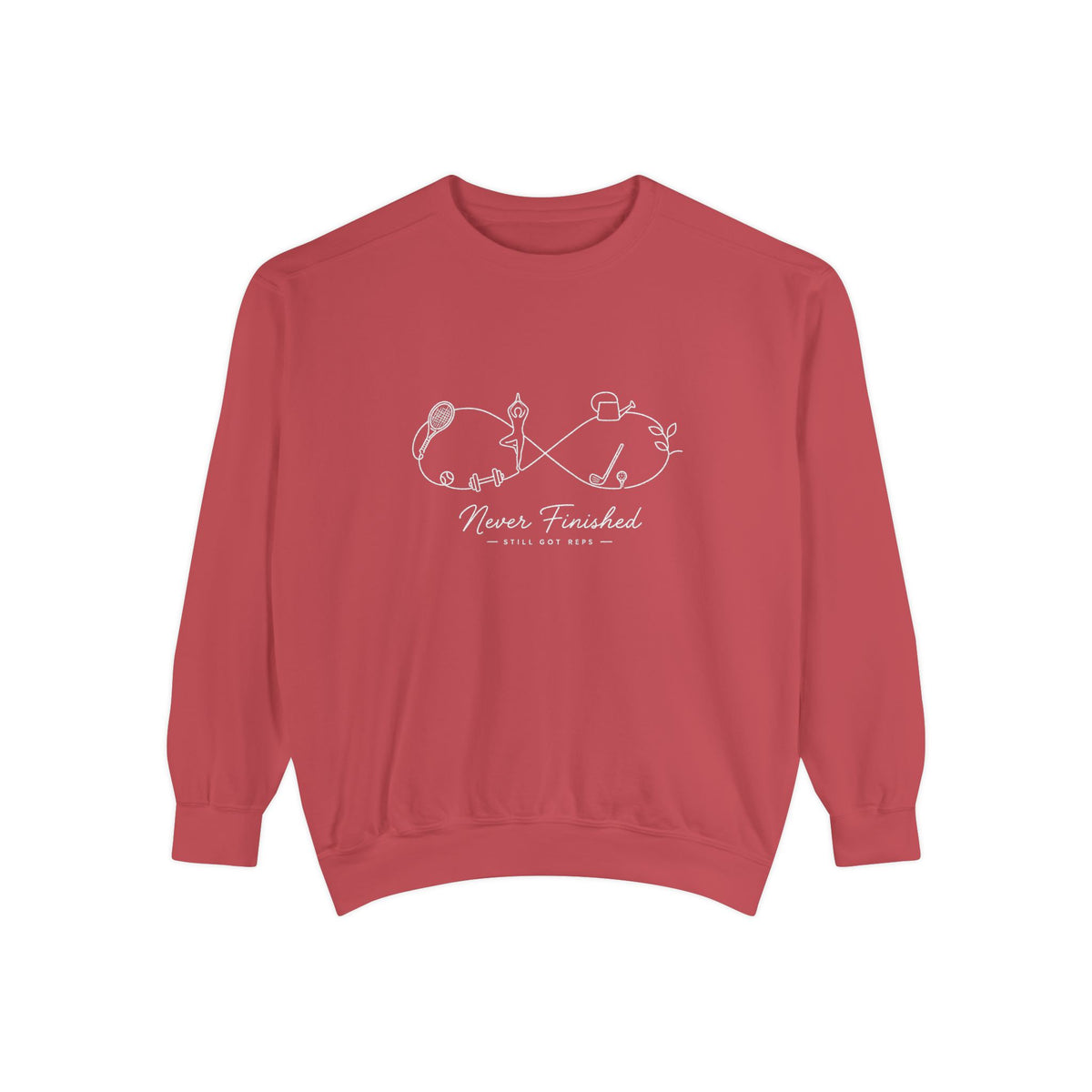 Garment Dyed Heritage Pullover | Active Seasons Graphic Sweatshirt | Active Lifestyle Top
