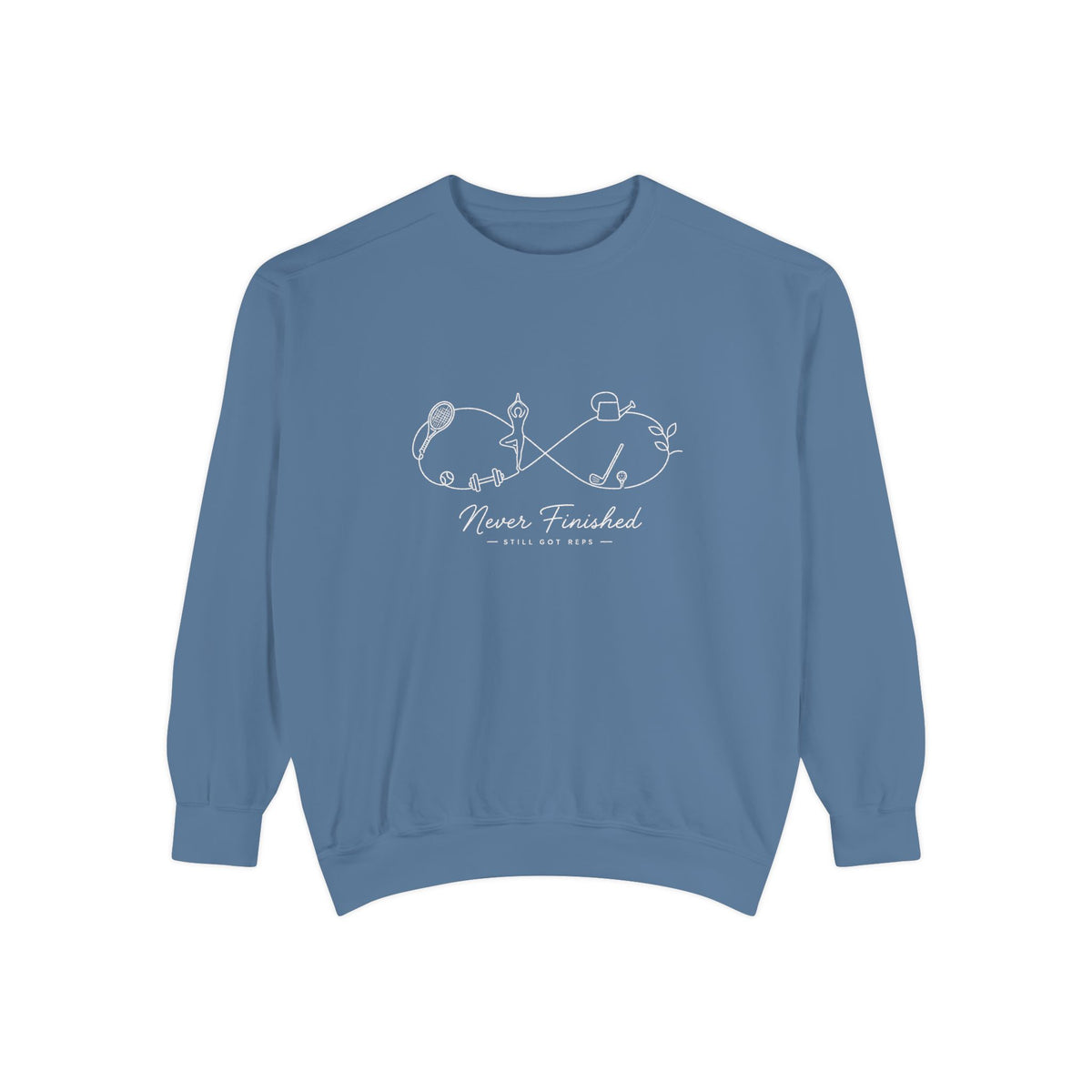 Garment Dyed Heritage Pullover | Active Seasons Graphic Sweatshirt | Active Lifestyle Top