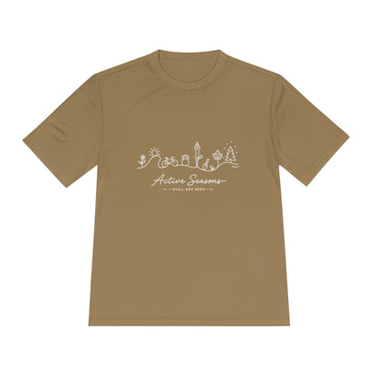 Active Seasons Line Art Dry Fit T-Shirt