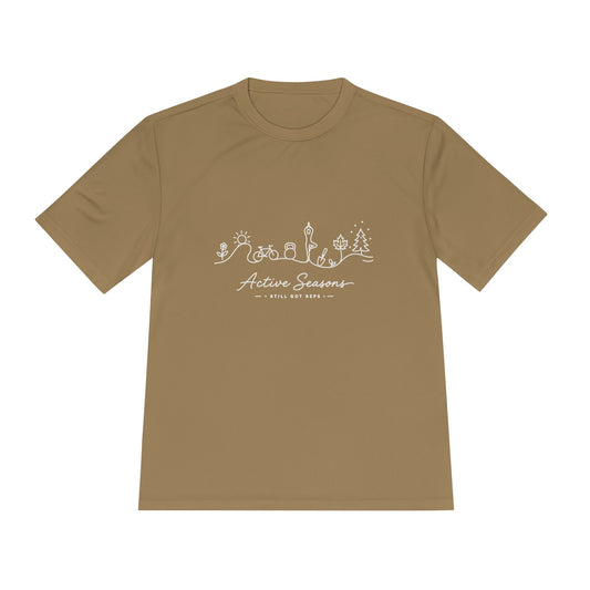 Active Seasons Line Art Dry Fit T-Shirt