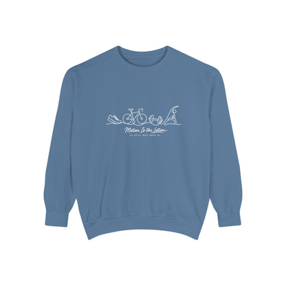 Lifestyle Wellness Pullover | Motion is the Lotion Graphic Sweatshirt | Daily Movement Top