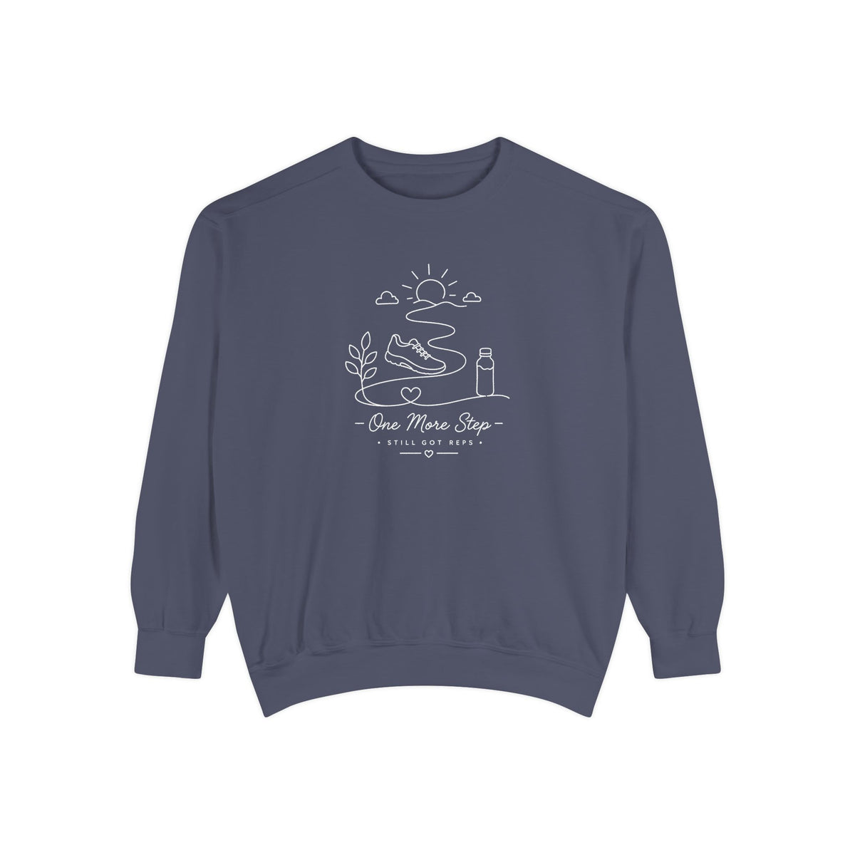 Athletic Longevity Pullover | One More Rep Graphic Sweatshirt | Active Aging Top
