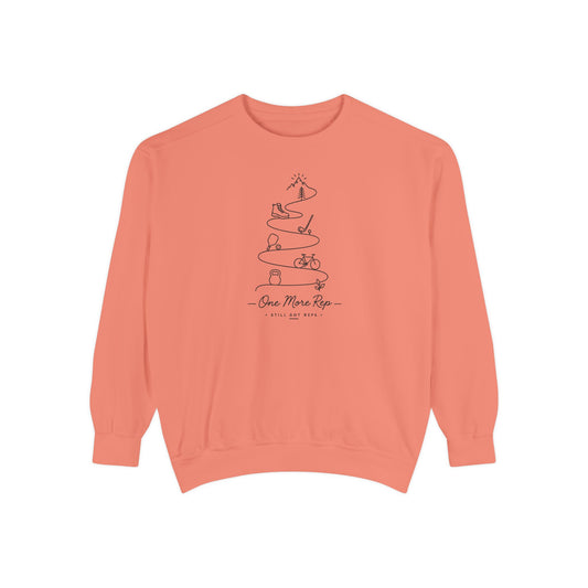Athletic Longevity Pullover | One More Rep Graphic Sweatshirt | Active Aging Top