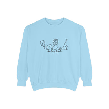 Athletic Longevity Pullover | One More Round Graphic Sweatshirt | Active Aging Top