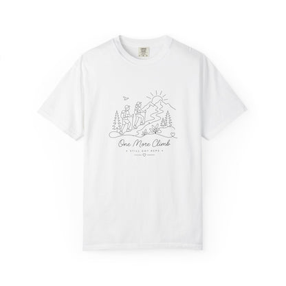 Adventure Series, T-Shirt — Classic Plain White Garment-Dyed Tee