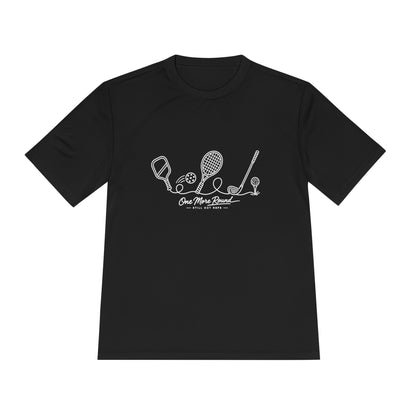 One More Round Line Art Dry Fit T-Shirt