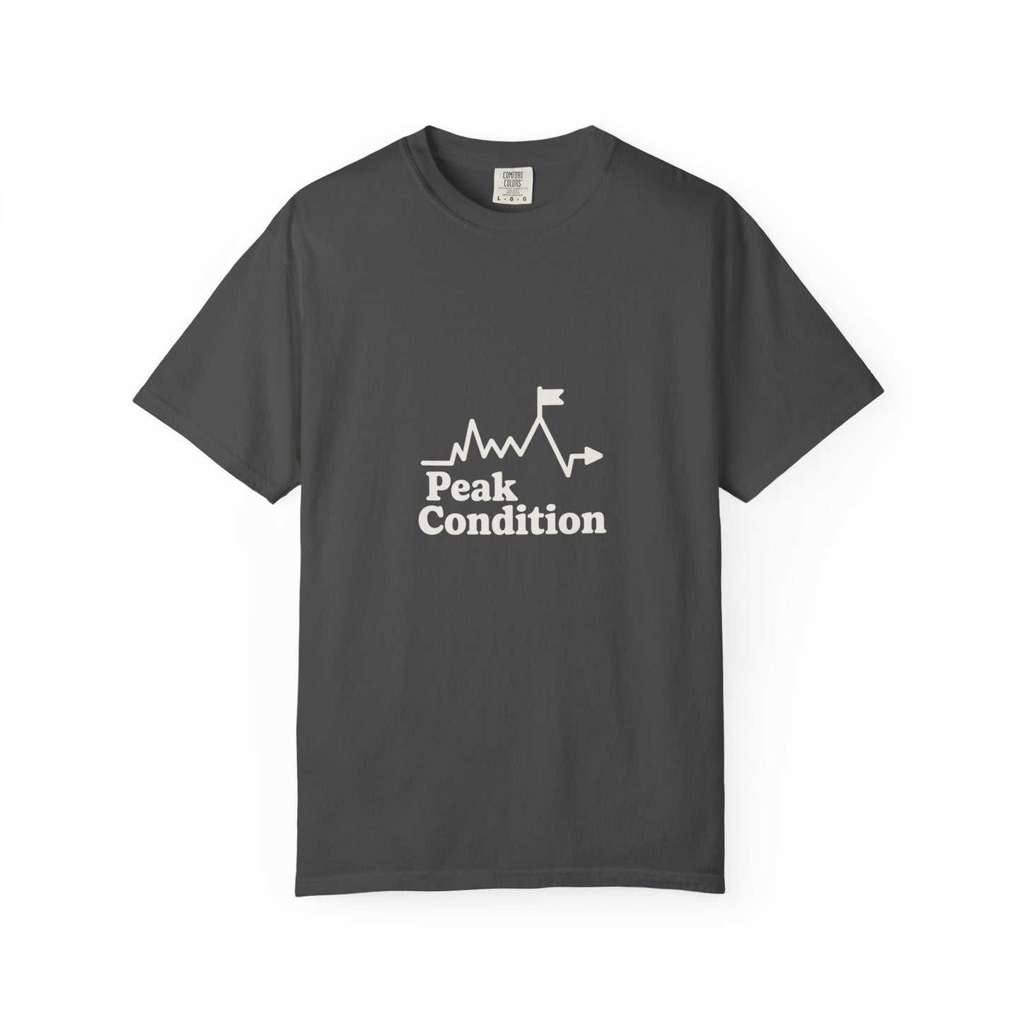 Peak Condition T-Shirt — Mountain Hiking Graphic Tee
