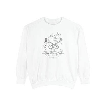 Inspirational Heritage Pullover | One More Climb Graphic Sweatshirt | Active Lifestyle Top
