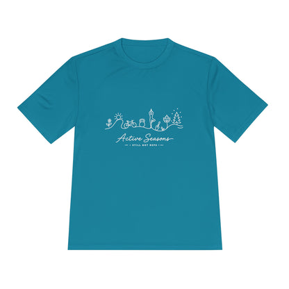 Active Seasons Line Art Dry Fit T-Shirt