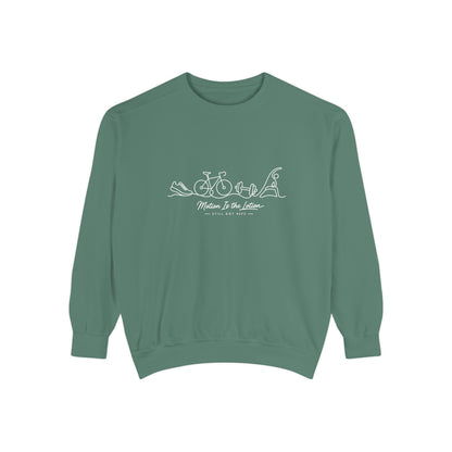 Lifestyle Wellness Pullover | Motion is the Lotion Graphic Sweatshirt | Daily Movement Top