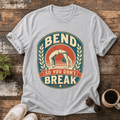 T-Shirt — 'BEND So You Don't BREAK' Retro Flexibility Yoga Tee