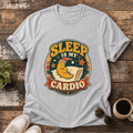 Sleep Is My Cardio T-Shirt — Funny Retro Nap Lovers Tee