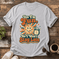 T-Shirt — Retro “Yes I'm Fun, No I Won't Stay Late” Vintage Disco Graphic